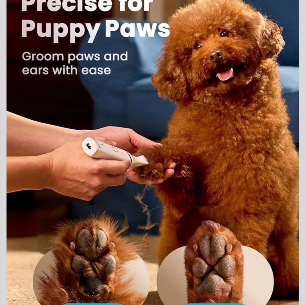 NEW Dog Clippers with Double Blades,Cordless Small Pet Hair grooming
